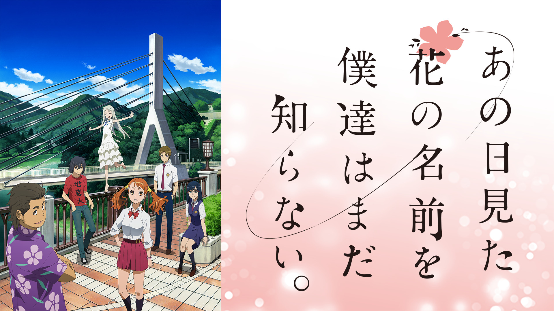 あの日見た花の名前を僕達はまだ知らない。 | アニメ動画見放題