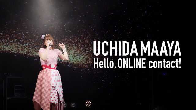 内田真礼 生配信ライブ『Hello, ONLINE contact!』_1