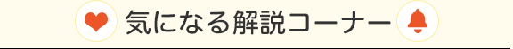 気になる解説コーナー