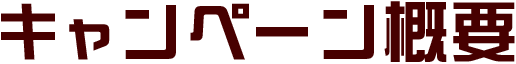 キャンペーン概要