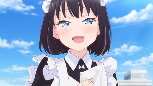 メイドさんは食べるだけ