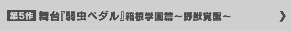 舞台『弱虫ペダル』箱根学園篇~野獣覚醒~