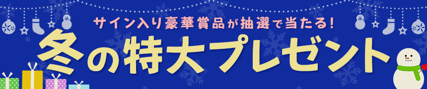 冬の特大プレゼント