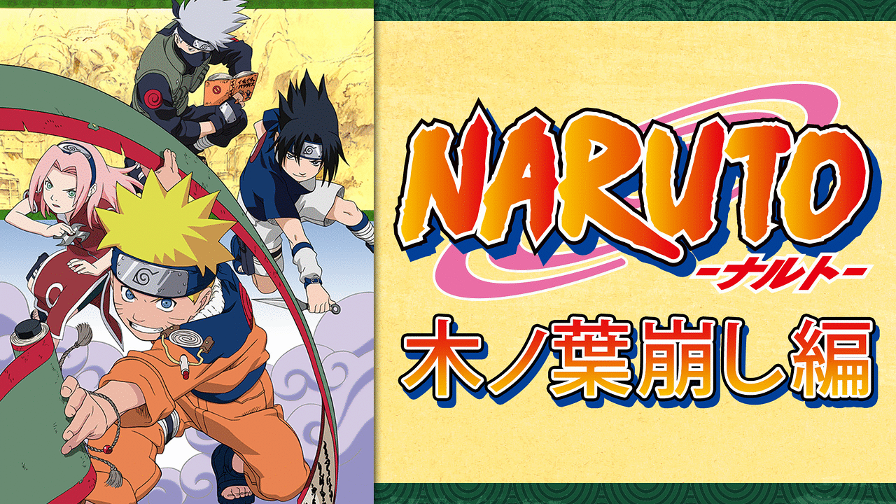 Naruto ナルト 木ノ葉崩し編 アニメ動画見放題 Dアニメストア