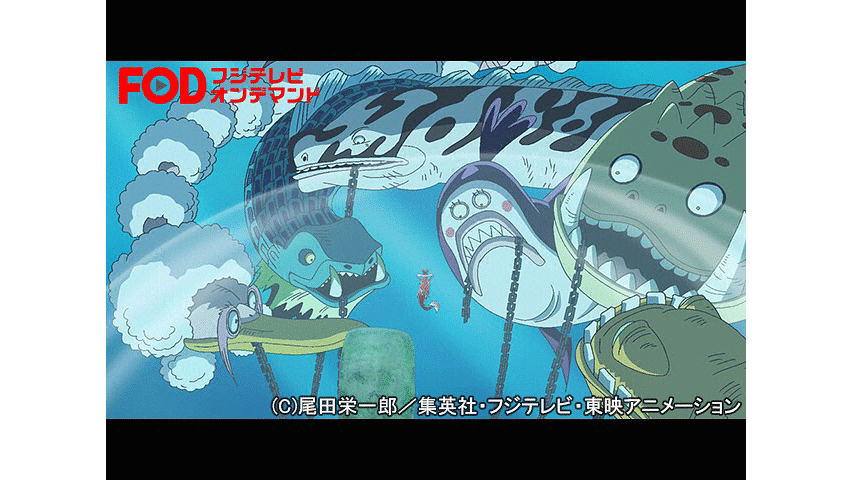 ワンピース 魚人島編 568 Dアニメストア