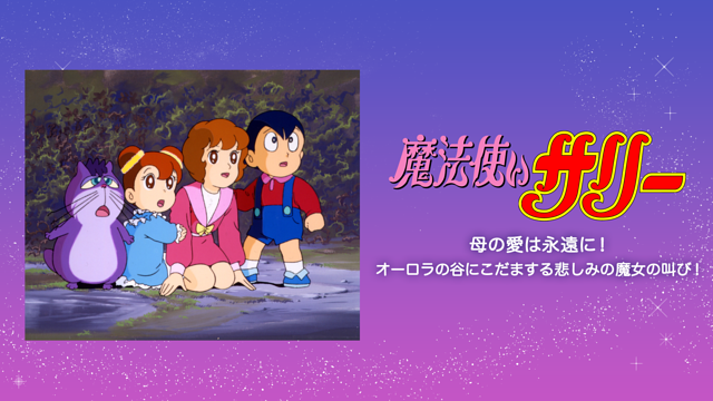 魔法使いサリー 母の愛は永遠に!オーロラの谷にこだまする悲しみの魔女の叫び!