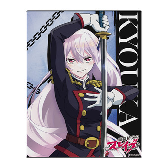 魔都精兵のスレイブ　羽前京香 魔都精兵のスレイブ クリアファイル2枚セット 羽前京香[ポニーキャニ